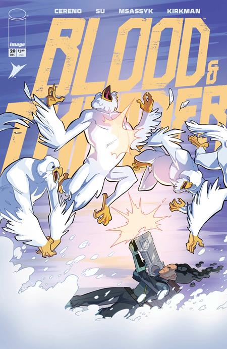 BLOOD & THUNDER #20 CVR D INC 1:25 BRANDT & STEIN VAR (MR) Image Comics Benito Cereno E.J. Su, Michele 'Msassyk' Assarasakorn Brandt, Stein PREORDER
