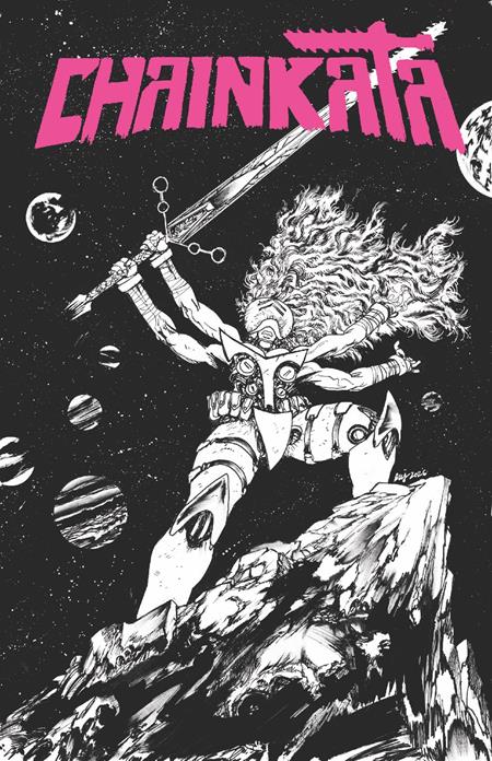 CHAINKATA #2 CVR B DANIEL WARREN JOHNSON B&W VAR Image Comics Daniel Warren Johnson Daniel Warren Johnson Daniel Warren Johnson PREORDER