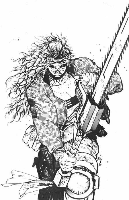 CHAINKATA #2 CVR D DANIEL WARREN JOHNSON RAW ART VAR Image Comics Daniel Warren Johnson Daniel Warren Johnson Daniel Warren Johnson PREORDER