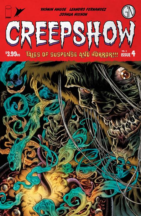 CREEPSHOW VOL 05 #4 (OF 5) CVR A KYLE HOTZ & DAN BROWN (MR) Image Comics Joshua Hixson, Yasmin Angoe Joshua Hixson, Leandro Fernández, Cris Peter Kyle Hotz, Dan Brown PREORDER