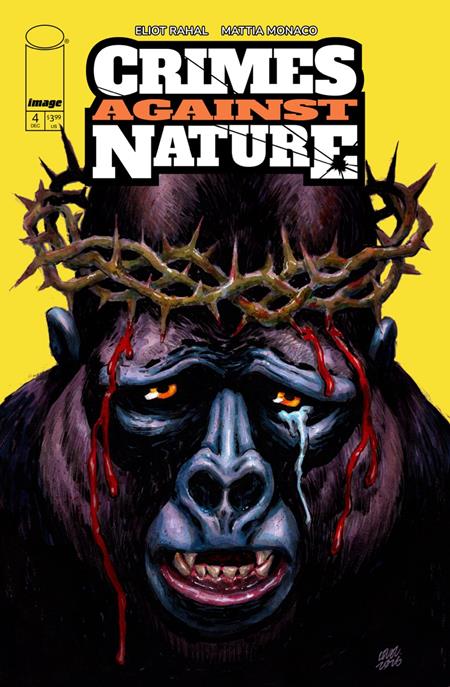 CRIMES AGAINST NATURE #4 CVR B BRIAN LEVEL VAR Image Comics Eliot Rahal Mattia Monaco Brian Level PREORDER