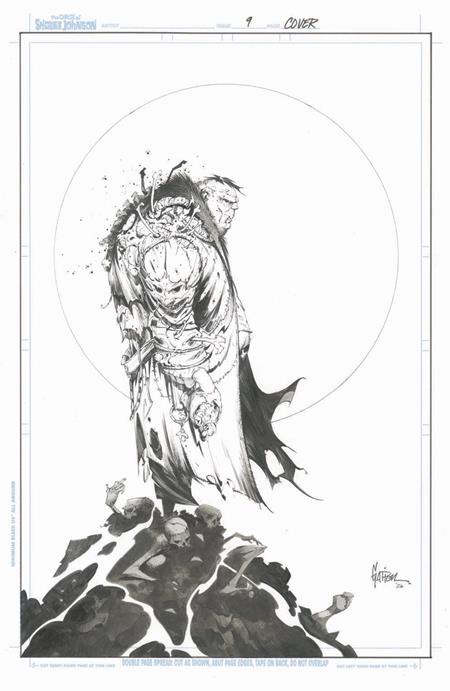 SPAWN THE CURSE OF SHERLEE JOHNSON #9 CVR C JONATHAN GLAPION B&W VIRGIN VAR Image Comics Daniel Henriques Jonathan Glapion Jonathan Glapion PREORDER