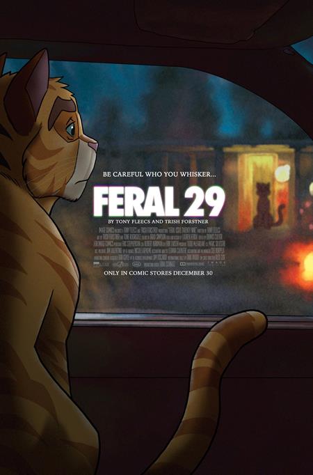 FERAL #29 CVR B TONY FLEECS & TRISH FORSTNER OBSESSION HOMAGE VAR Image Comics Tony Fleecs Trish Forstner, Tone Rodriguez, Brad Simpson Tony Fleecs, Trish Forstner PREORDER