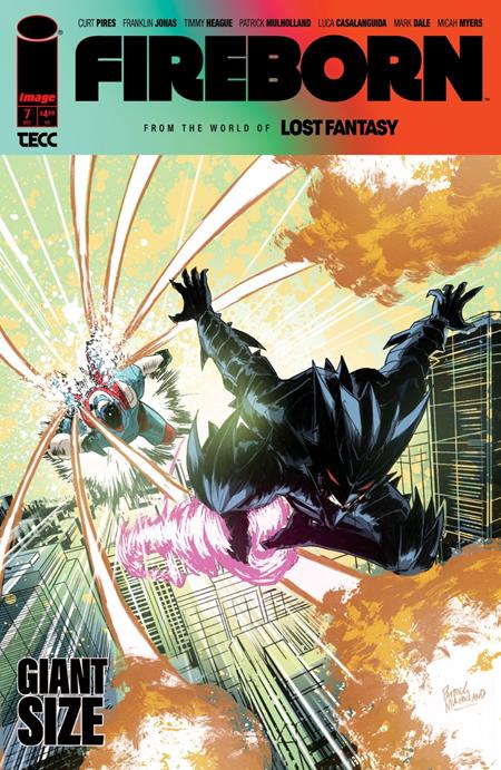 FIREBORN #7 CVR A PATRICK MULHOLLAND Image Comics Curt Pires, Franklin Jonas Patrick Mulholland Patrick Mulholland PREORDER