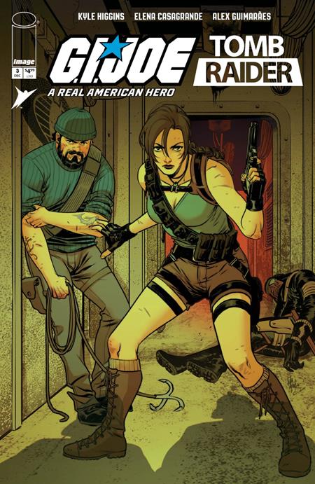 GI JOE A REAL AMERICAN HERO TOMB RAIDER #3 (OF 5) CVR A ELENA CASAGRANDE & ALEX GUIMARAES Image Comics Kyle Higgins Elena Casagrande, Alex Guimarães Elena Casagrande, Alex Guimarães PREORDER