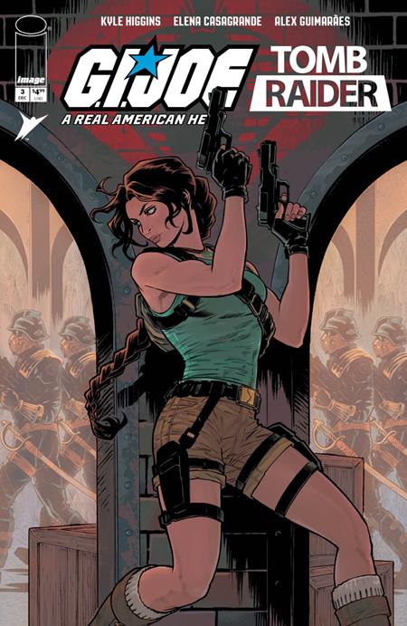 GI JOE A REAL AMERICAN HERO TOMB RAIDER #3 (OF 5) CVR E INC 1:50 REBEKAH ISAACS & JORDIE BELLAIRE VAR Image Comics Kyle Higgins Elena Casagrande, Alex Guimarães Rebekah Isaacs, Jordie Bellaire PREORDER