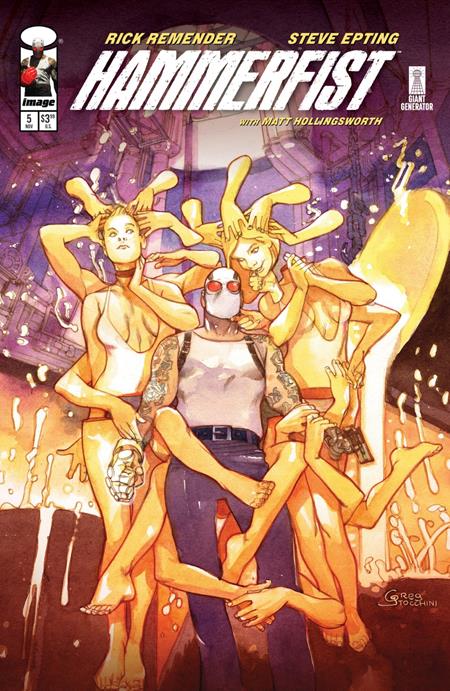 HAMMERFIST #5 CVR B GREG TOCCHINI VAR (MR) Image Comics Rick Remender Steve Epting, Matt Hollingsworth Greg Tocchini PREORDER