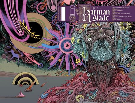 KARMAN BLADE #4 (OF 4) CVR A IAN BERTRAM & MATT HOLLINGSWORTH WRAPAROUND (MR) Image Comics Darcy Van Poelgeest Ian Bertram Ian Bertram, Matt Hollingsworth PREORDER