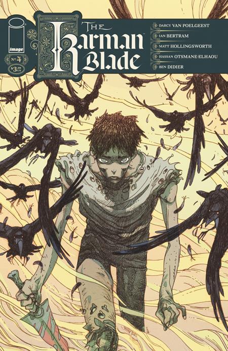 KARMAN BLADE #4 (OF 4) CVR B FILIPE ANDRADE VAR (MR) Image Comics Darcy Van Poelgeest Ian Bertram Filipe Andrade PREORDER