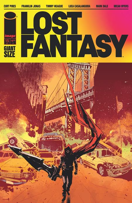 LOST FANTASY #15 CVR A LUCA CASALANGUIDA Image Comics Curt Pires Luca Casalanguida Luca Casalanguida PREORDER