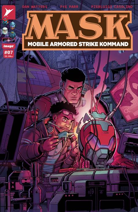 MASK #7 CVR B NICK BRADSHAW & JIM CHARALAMPIDIS VAR Image Comics Dan Watters Pye Parr, Pierluigi Casolino Nick Bradshaw, Jim Charalampidis PREORDER