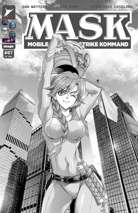 MASK #7 CVR E INC 1:50 SATOSHI SHIKI MANGA VAR Image Comics Dan Watters Pye Parr, Pierluigi Casolino Satoshi Shiki PREORDER