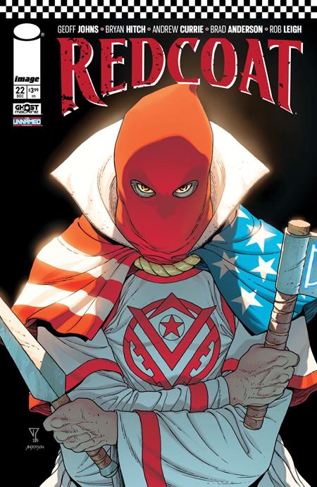 REDCOAT #22 CVR B FRANCIS PORTELA & BRAD ANDERSON VAR Image Comics Geoff Johns Bryan Hitch, Brad Anderson Francis Portela, Brad Anderson PREORDER