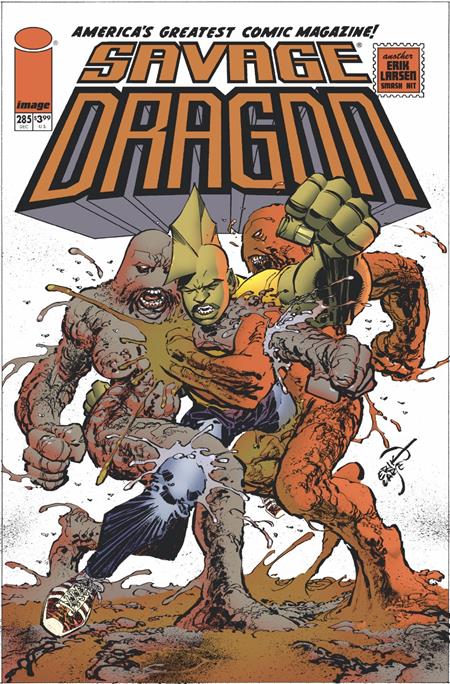 SAVAGE DRAGON #285 CVR A ERIK LARSEN (MR) Image Comics Erik Larsen Erik Larsen Erik Larsen PREORDER