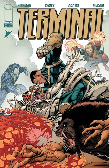 TERMINAL #6 CVR C ANDY KUBERT & DAVE MCCAIG VAR (MR) Image Comics Robert Kirkman, Joe Casey Arthur Adams, Dave McCaig Andy Kubert, Dave McCaig PREORDER