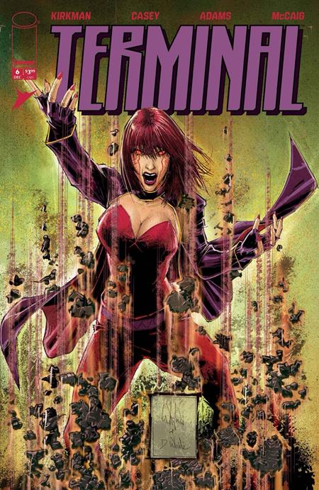 TERMINAL #6 CVR F INC 1:100 WHILCE PORTACIO & DEAN WHITE VAR (MR) Image Comics Robert Kirkman, Joe Casey Arthur Adams, Dave McCaig Whilce Portacio, Dean White PREORDER