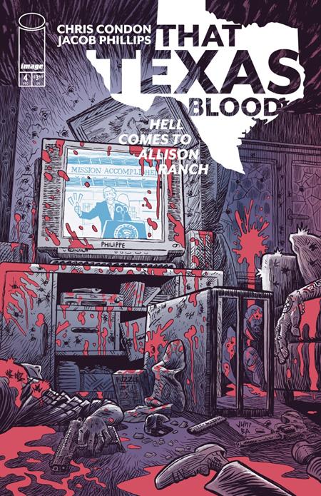 THAT TEXAS BLOOD HELL COMES TO ALLISON RANCH #4 (OF 6) CVR B JUNI BA VAR (MR) Image Comics Chris Condon Jacob Phillips Juni Ba PREORDER
