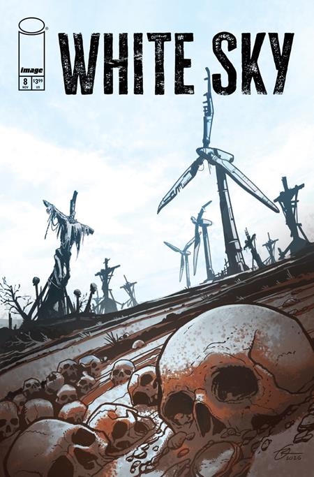 WHITE SKY #8 CVR C RAY LEDERER VAR (MR) Image Comics William Harms Marcelo Frusin Ray Lederer PREORDER