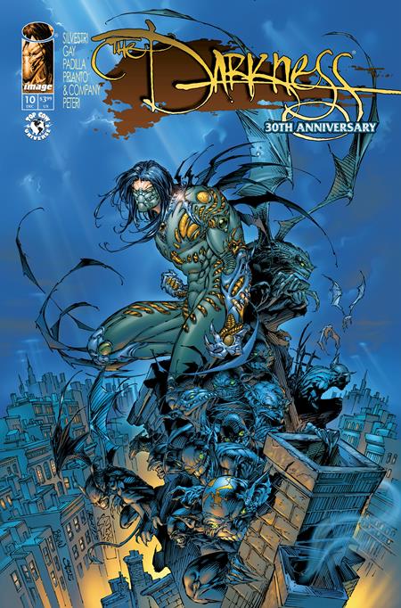 DARKNESS (2025) #10 CVR C MARC SILVESTRI & MATT BATT BANNING 30TH ANNIVERSARY VAR Image Comics Marc Silvestri Raymond Gay, Agustin Padilla, Arif Prianto Marc Silvestri, Matt BATT Banning, Steve Firchow, Brian Haberlin PREORDER