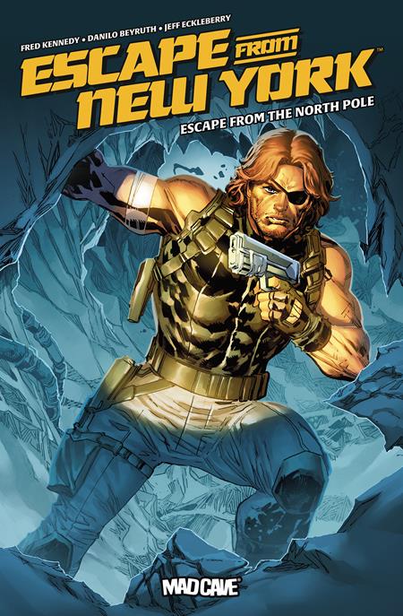 ESCAPE FROM NEW YORK ESCAPE FROM THE NORTH POLE (ONE SHOT) CVR B KEN LASHLEY VAR Mad Cave Studios Fred Kennedy Danilo Beyruth Ken Lashley PREORDER