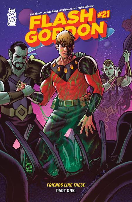 FLASH GORDON #21 CVR A JOE QUINONES Mad Cave Studios Dan Abnett Manuel Garcia Joe Quinones PREORDER