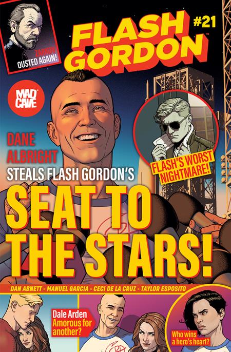 FLASH GORDON #21 CVR B JAMIE MCKELVIE VAR Mad Cave Studios Dan Abnett Manuel Garcia Jamie McKelvie PREORDER