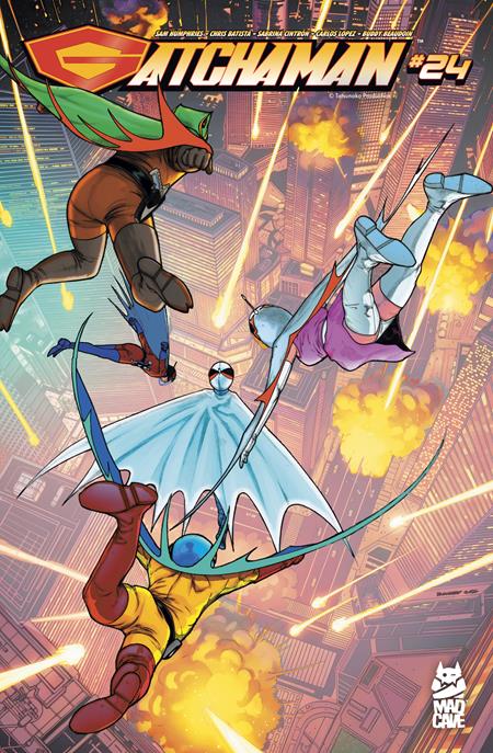 GATCHAMAN #24 CVR B ALEX SANCHEZ VAR Mad Cave Studios Sam Humphries Chris Batista Alex Sanchez PREORDER
