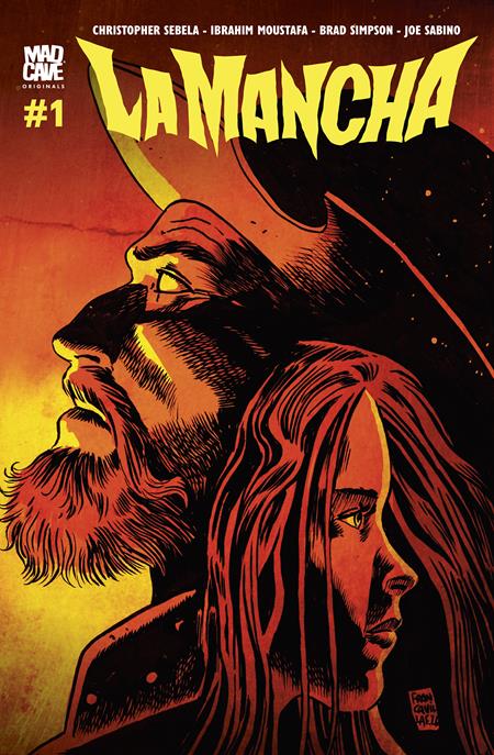 LA MANCHA #1 (OF 6) CVR D FRANCESCO FRANCAVILLA VAR Mad Cave Studios Christopher Sebela Ibrahim Moustafa Francesco Francavilla PREORDER