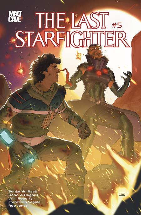 LAST STARFIGHTER #5 CVR A TAURIN CLARKE Mad Cave Studios Benjamin Raab, Deric A. Hughes Willi Roberts Taurin Clarke PREORDER