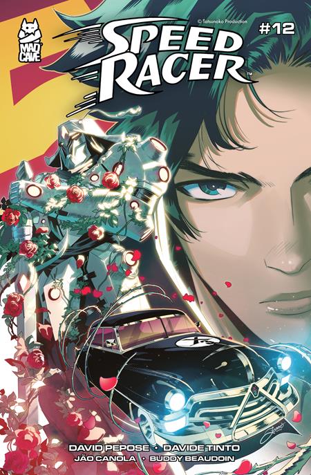 SPEED RACER #12 CVR A ALESSIO ZONNO Mad Cave Studios David Pepose Davide Tinto Alessio Zonno PREORDER