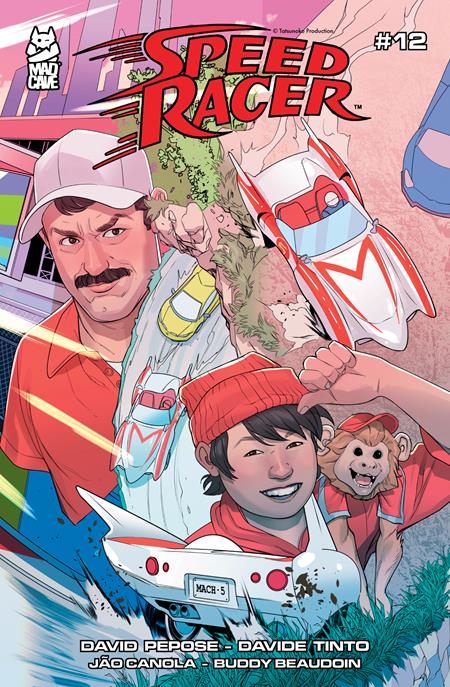 SPEED RACER #12 CVR B RACHAEL STOTT VAR Mad Cave Studios David Pepose Davide Tinto Rachael Stott PREORDER
