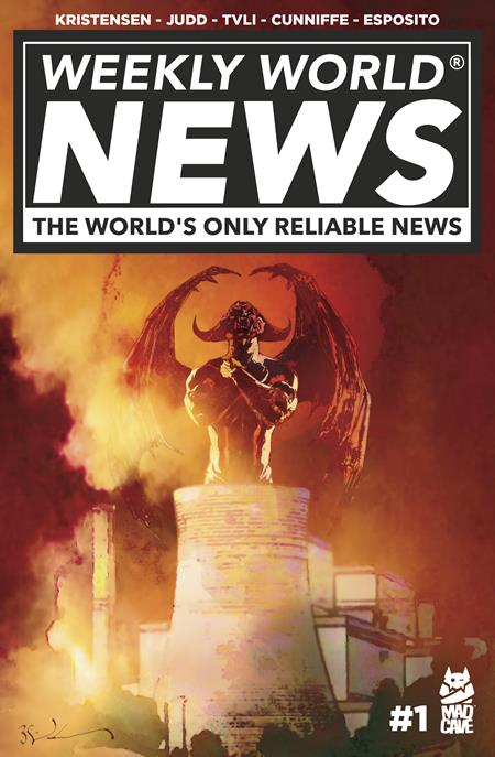 WEEKLY WORLD NEWS #1 (OF 6) CVR F BILL SIENKIEWICZ CARDSTOCK VAR Mad Cave Studios Ken Kristensen, Steven Paul Judd, Tvli M.K. Perker Bill Sienkiewicz PREORDER