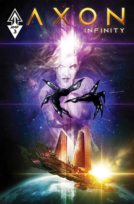 AXON INFINITY #3 (OF 5) Massive Publishing Dhiraj Jeyanandarajan, Joshua Malkin, A Reid Bradshaw Rafael Lanhellas Erwin J Arroza PREORDER