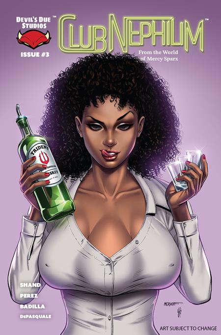 CLUB NEPHILIM #3 CVR C MATT MERHOFF VAR (MR) Massive Publishing Pat Shand Jordi Perez Matt Merhoff PREORDER
