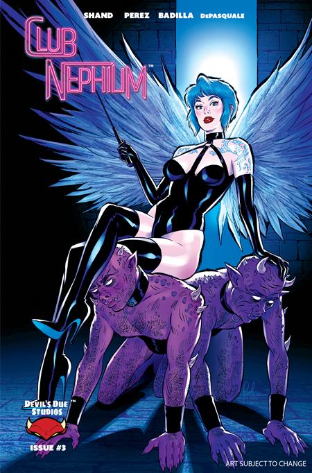 CLUB NEPHILIM #3 CVR D INC 1:10 ANDREW TARUSOV SPOT GLOSS VAR (MR) Massive Publishing Pat Shand Jordi Perez Andrew Tarusov PREORDER