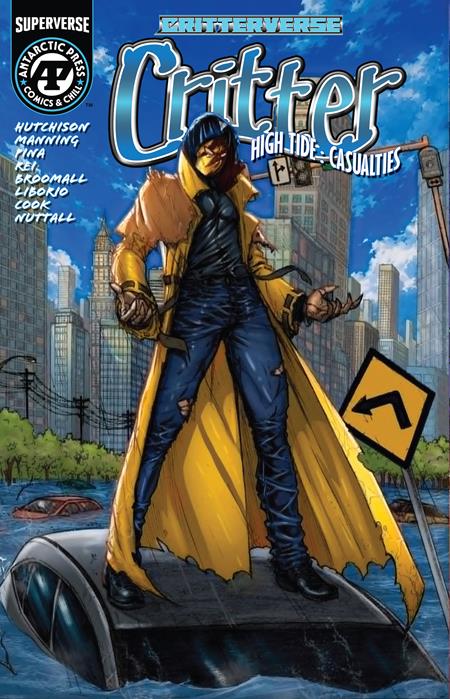 CRITTER HIGH TIDE SPECIAL #1 (ONE SHOT) CVR B IZONETO ADEMAR EDGAR TAVITAS VAR Massive Publishing Tom Hutchison, Dirk Manning, Jeff Pina Renato Rei, Broomall, Jeff Pina Izoneto Ademar, Edgar Tavitas PREORDER