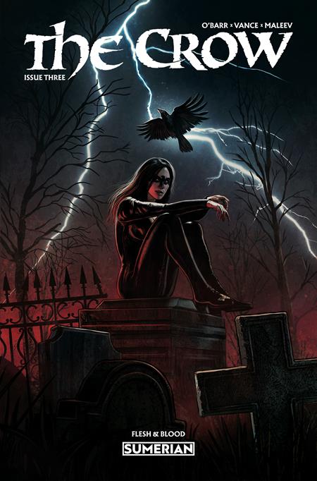 CROW FLESH AND BLOOD #3 CVR A EDUARDO SCHAAL (MR) Massive Publishing James Vance Alexander Maleev Eduardo Schaal PREORDER