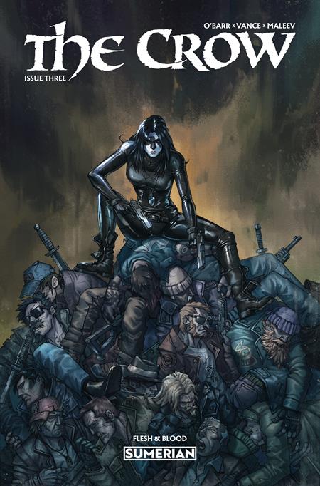 CROW FLESH AND BLOOD #3 CVR B ALAN QUAH VAR (MR) Massive Publishing James Vance Alexander Maleev Alan Quah PREORDER