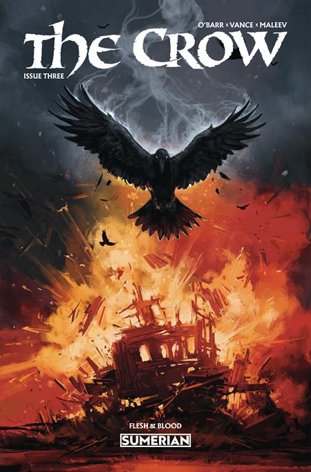 CROW FLESH AND BLOOD #3 CVR C NINJA JO VAR (MR) Massive Publishing James Vance Alexander Maleev Ninja Jo PREORDER