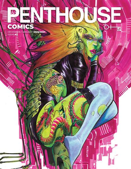 PENTHOUSE COMICS #2 CVR C ALESSANDRO MICELLI VAR (MR) Massive Publishing Stephen Desber, Sylvain Runberg, Jérémy Alain Queireix, Miville-Deschenes, Mika Alessandro Micelli PREORDER