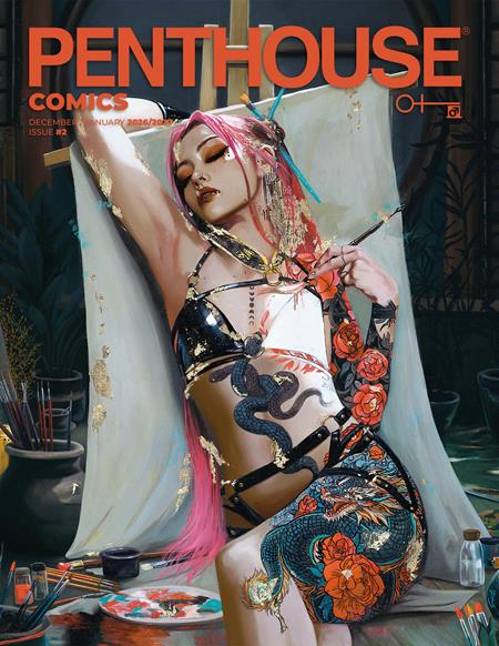 PENTHOUSE COMICS #2 CVR E INGRID GALA VAR (MR) Massive Publishing Stephen Desber, Sylvain Runberg, Jérémy Alain Queireix, Miville-Deschenes, Mika Andrea Milana PREORDER