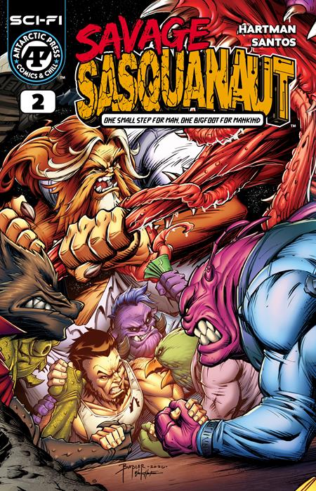SAVAGE SASQUANAUT #2 CVR A CRAIG BABIAR Massive Publishing Wes Hartman Gab Santos Craig Babiar PREORDER