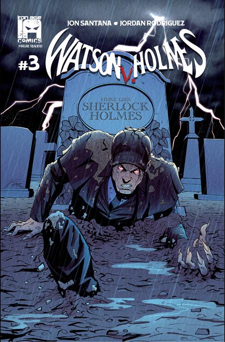 WATSON V HOLMES #3 (OF 12) CVR A JORDAN RODRIGUEZ HOMAGE (MR) Massive Publishing Jon Santana, Rafael Santana Jordan Rodriguez Jordan Rodriguez PREORDER