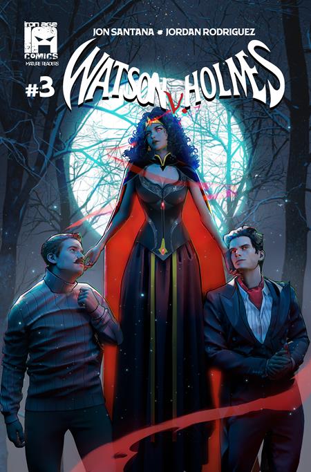 WATSON V HOLMES #3 (OF 12) CVR B CHIN FONG VAR (MR) Massive Publishing Jon Santana, Rafael Santana Jordan Rodriguez Chin Fong PREORDER