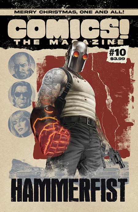 COMICS THE MAGAZINE #10 Prana Publishers Joseph Keatinge, Various Various Steve Epting, Rico Renzi PREORDER