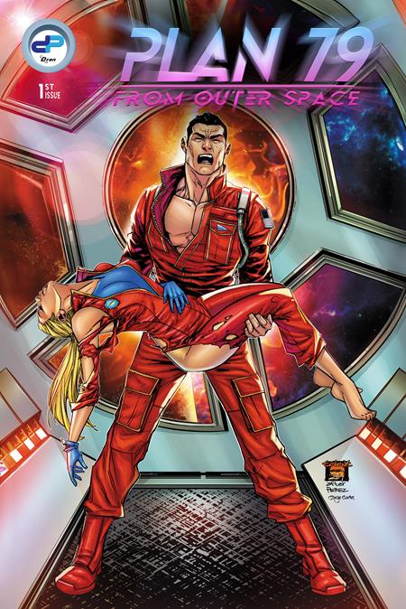 PLAN 79 FROM OUTER SPACE #1 (OF 3) CVR C TALENT CALDWELL VAR Prana Publishers Michael Dolce, Dennis Knight Javier Ortiz Talent Caldwell PREORDER