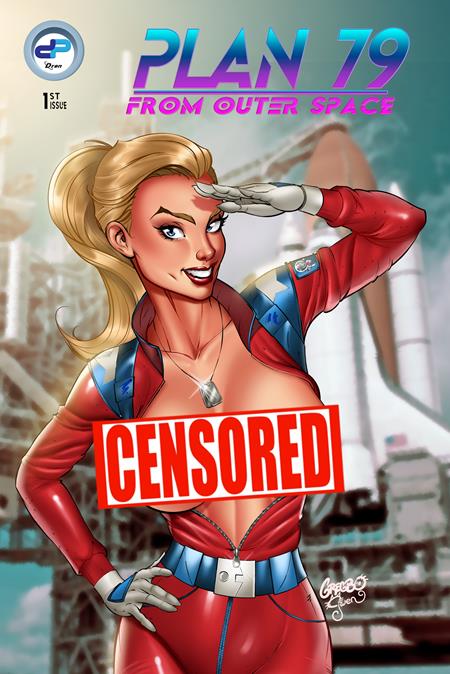 PLAN 79 FROM OUTER SPACE #1 (OF 3) CVR D GREGBO NUDE VAR Prana Publishers Michael Dolce, Dennis Knight Javier Ortiz Gregbo PREORDER