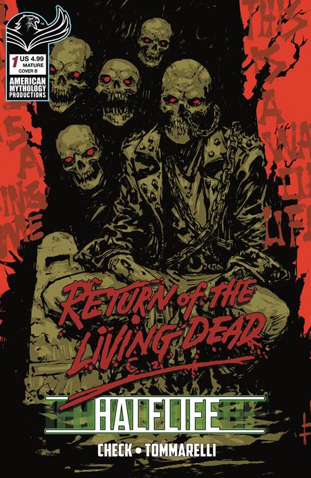 RETURN LIVING DEAD HALFLIFE #1 CVR B GODMACHINE VAR (MR) Prana Publishers S.A. Check, James Kuhoric Emanuele Tommarelli Godmachine PREORDER
