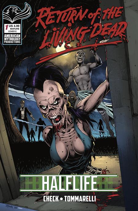 RETURN LIVING DEAD HALFLIFE #1 CVR E RICHARD BONK VAR (MR) Prana Publishers S.A. Check, James Kuhoric Emanuele Tommarelli Richard Bonk PREORDER