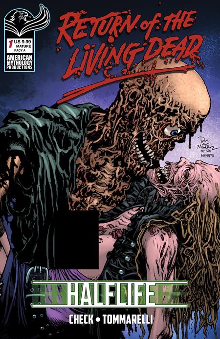 RETURN LIVING DEAD HALFLIFE #1 CVR G RICHARD BONK RISQUE VAR (MR) Prana Publishers S.A. Check, James Kuhoric Emanuele Tommarelli Richard Bonk PREORDER